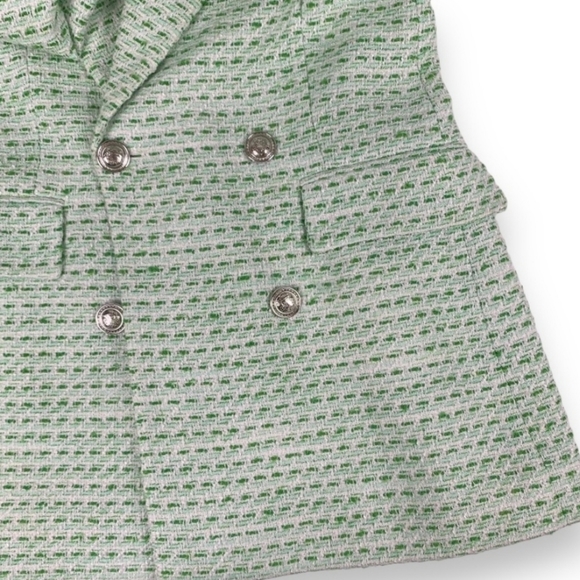 Zara Treed Oversized Double-breasted Blazer, Medium - Picture 4 of 8